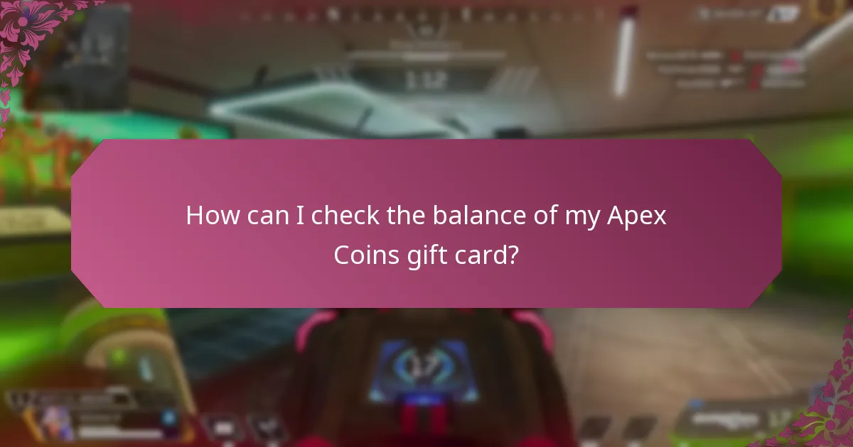 What are the usage limits for Apex Coins gift cards?
