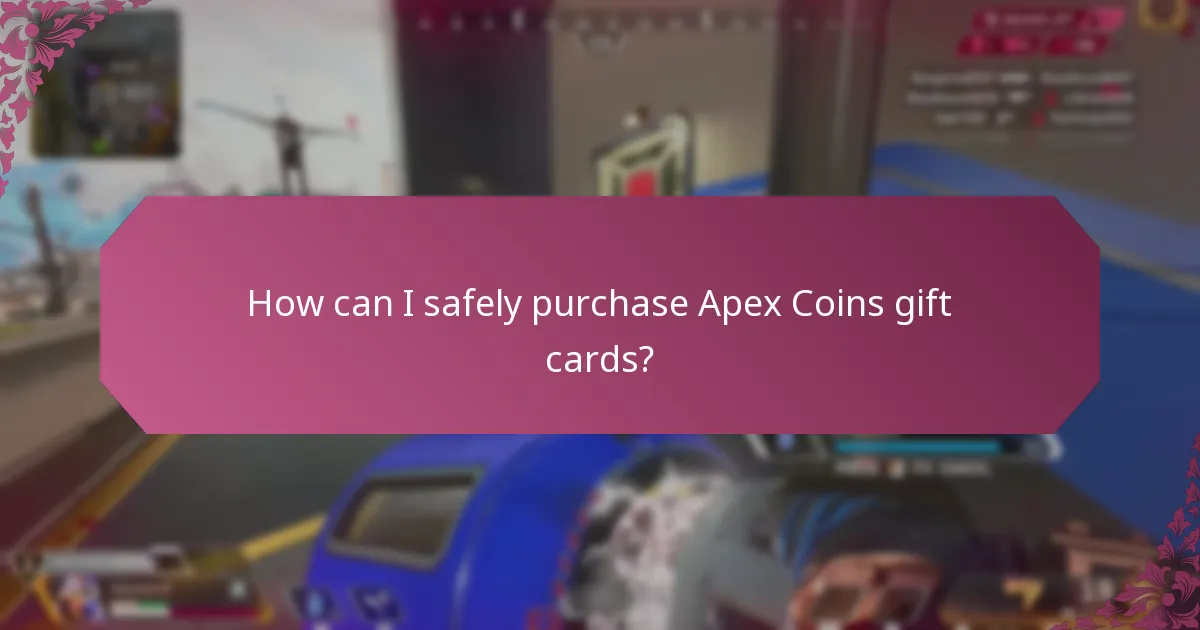 What common scams should I be aware of when purchasing Apex Coins gift cards?