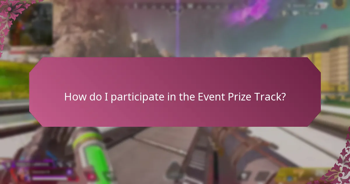 How are prizes awarded in the Event Prize Track?