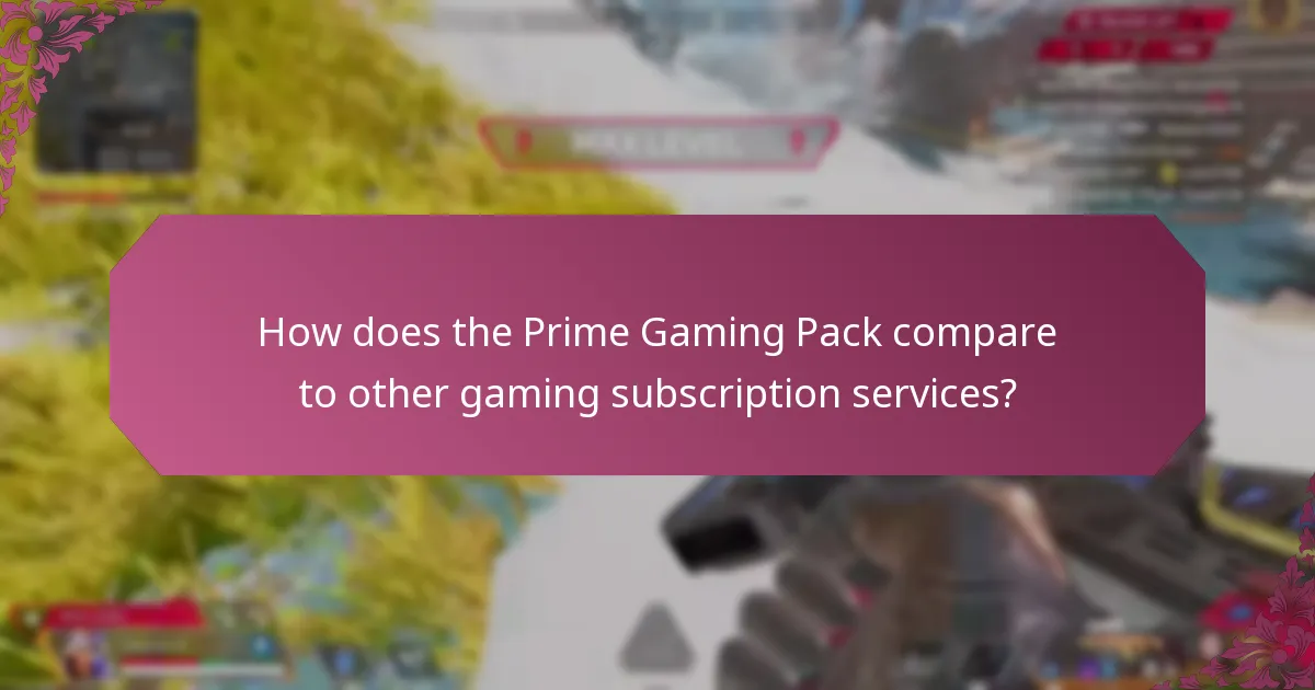 What bundle offers are available with the Prime Gaming Pack?