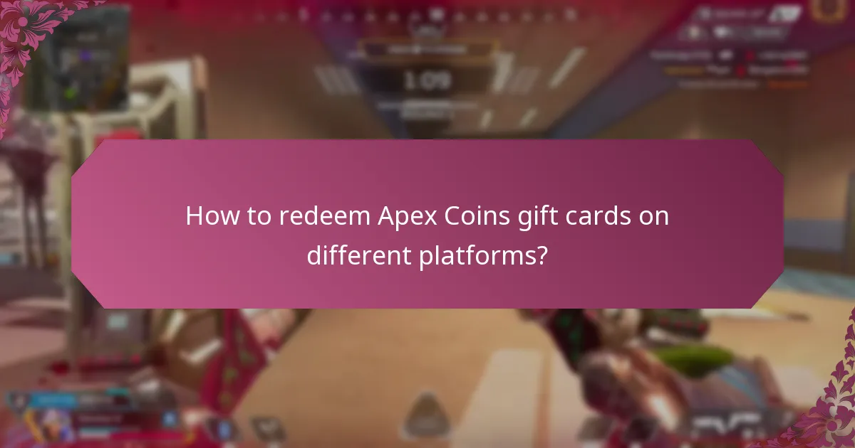 Can Apex Coins be used across different platforms?