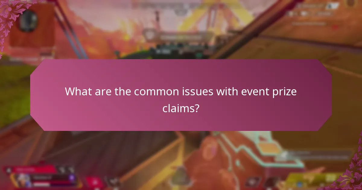 What support options are available for event prize claims?