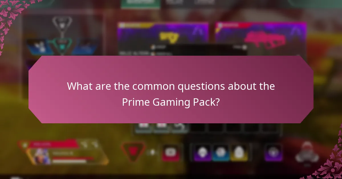 How does the Prime Gaming Pack compare to other gaming services?