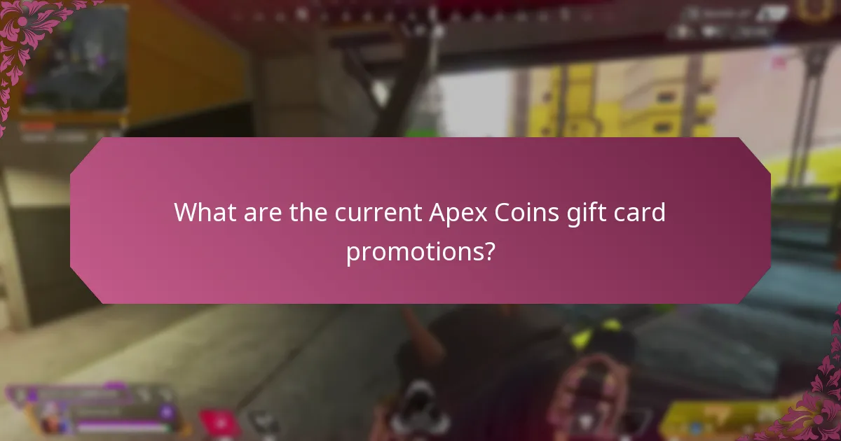 How do I compare different Apex Coins gift card promotions?
