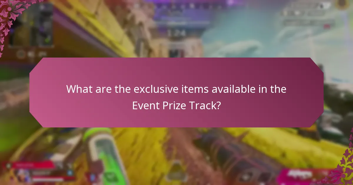 What are the specifics of the event associated with the Prize Track?