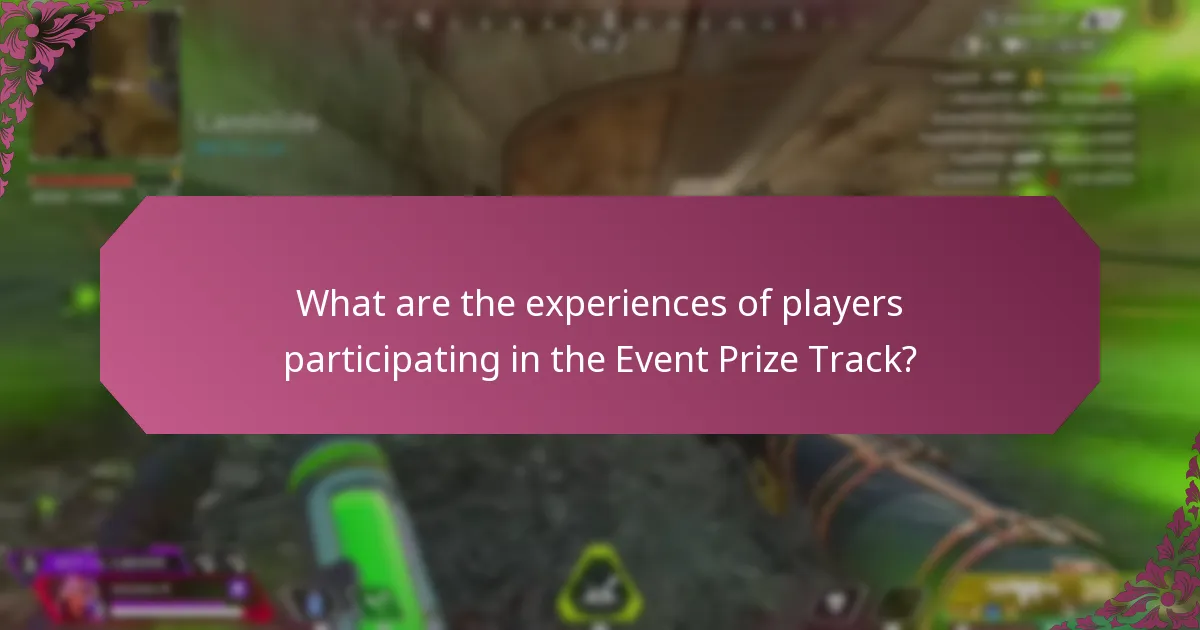 What are the best practices for maximising participation in the Event Prize Track?