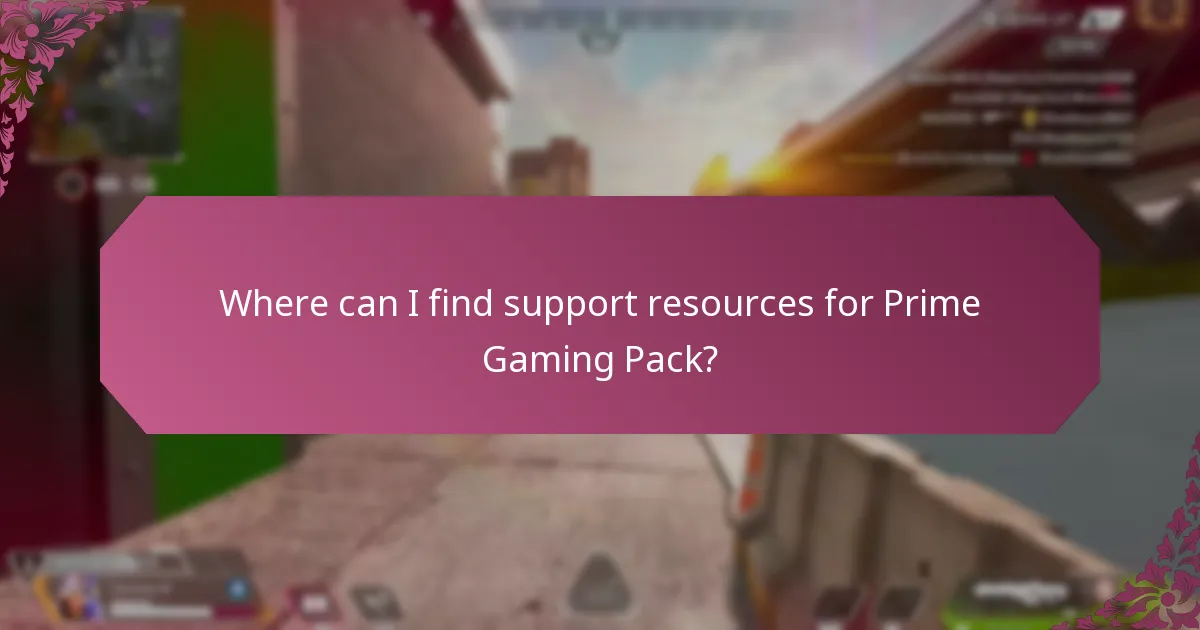 What updates should I be aware of regarding Prime Gaming Pack?